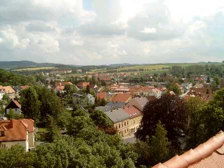 Dippoldiswalde vom Schlossturm